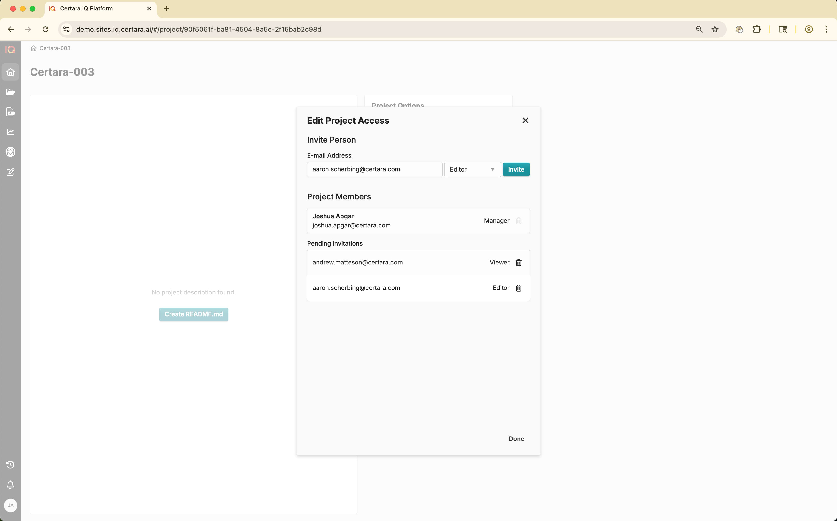 Certara IQ - Collaboration Tools
